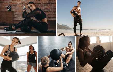 10 упражнения с медицинска топка за укрепване на коремните мускули