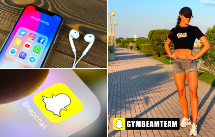 Ползвате ли Snapchat? Последвайте GymBeamTeam!